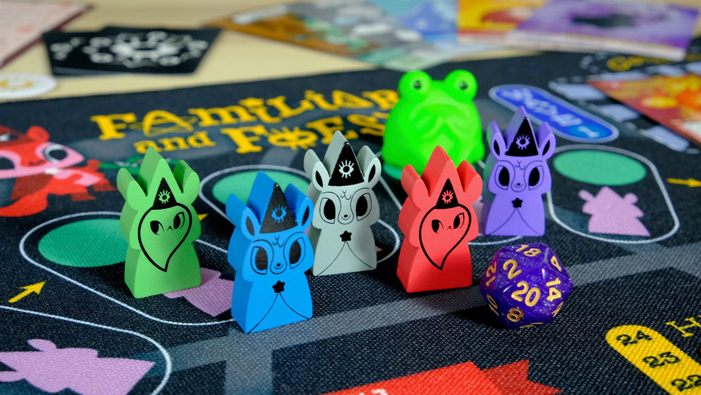 Horrible Adorables - Familiars and Foes: A Spellbinding Cooperative Board Game