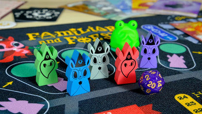 Horrible Adorables - Familiars and Foes: A Spellbinding Cooperative Board Game