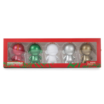 Customizable DIY MUNNY World Ornaments by Kidrobot (5-Pack)