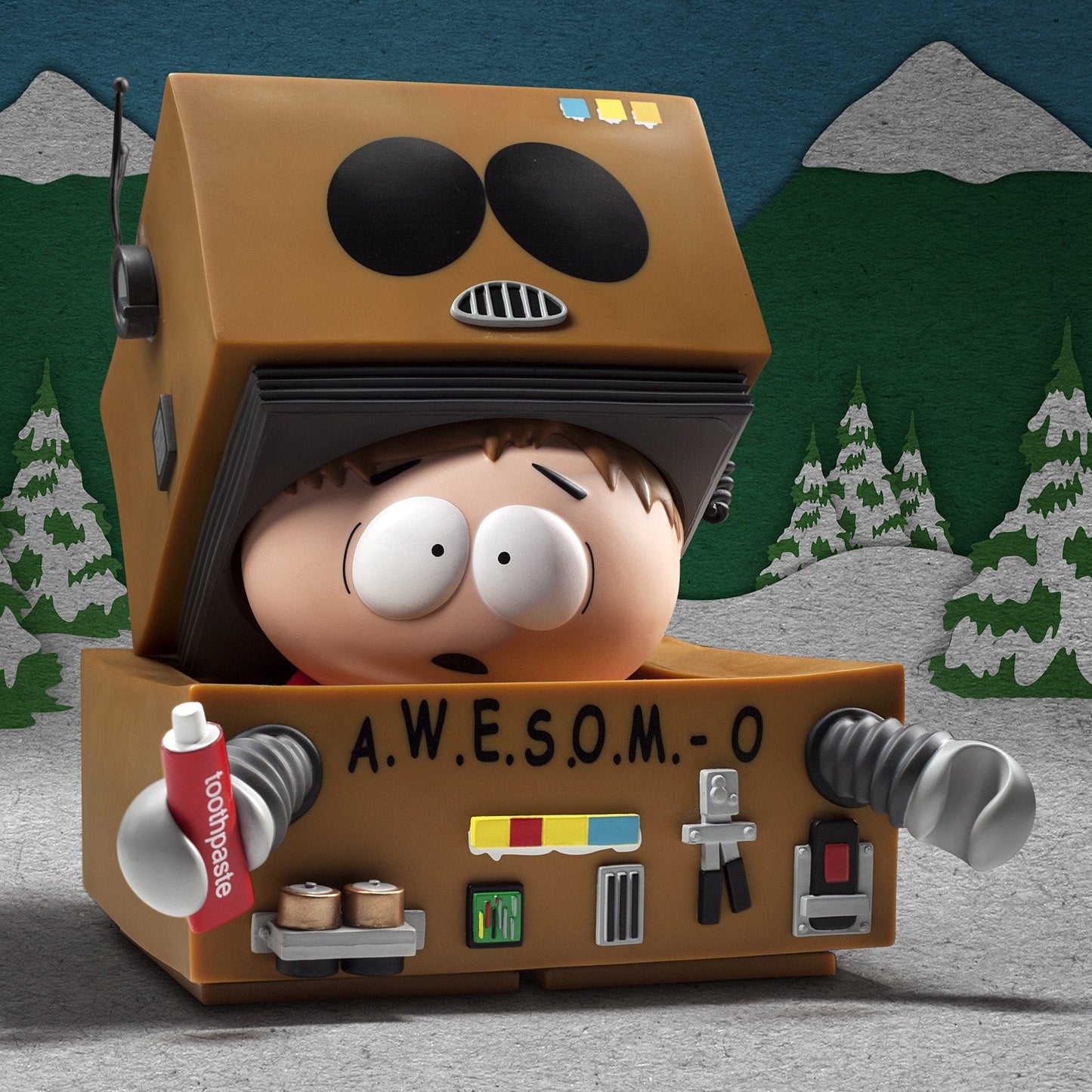 South Park AWESOMO Cartman Designer Toy Figure by Kidrobot - SOLD OUT