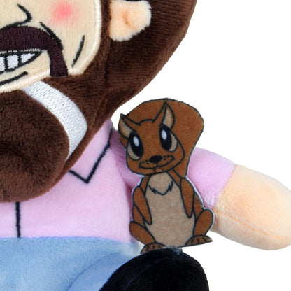 Bob Ross with Peapod 8" Plush Phunny