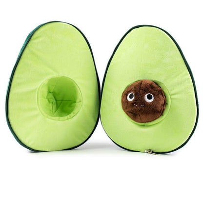 Yummy World 16" Avocado Plush with Interactive Plushie Pit
