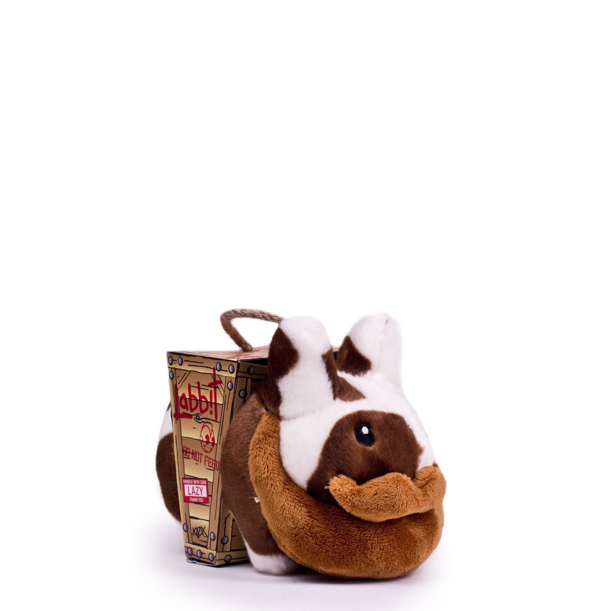 Happy Labbit Cow 7" Stuffed Animal Plush