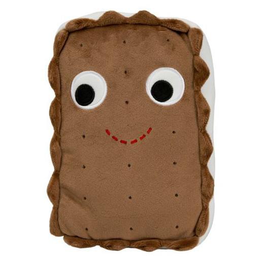 Yummy World 10" Sandy the Ice Cream Sandwich Plush Pillow