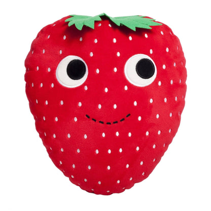 Yummy World Strawberry 10" Plush Pillow