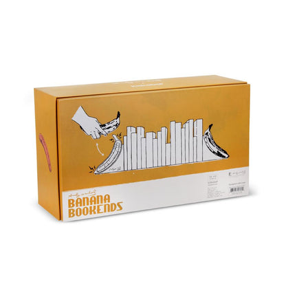 Kidrobot x Andy Warhol Resin Banana Bookends - Yellow Edition