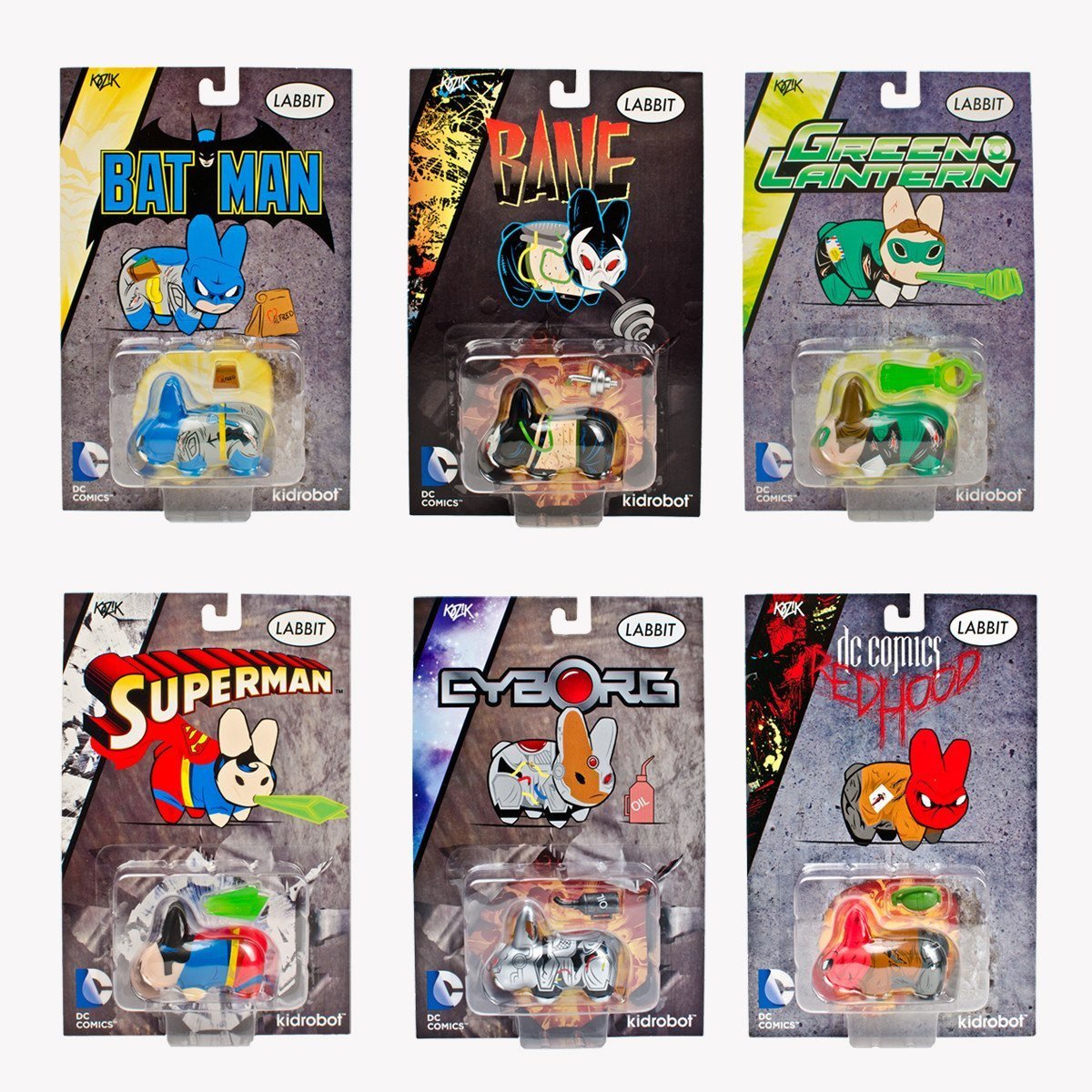 DC Labbit Green Lantern 2.5" Vinyl Figure