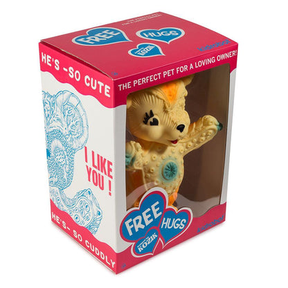 Free Hugs Bear Art Figure - Orange Edition - Limited to 500