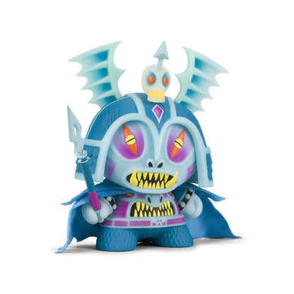 Harbinger 8" Dunny Art Figure by Martin Ontiveros - GID Blue Edition