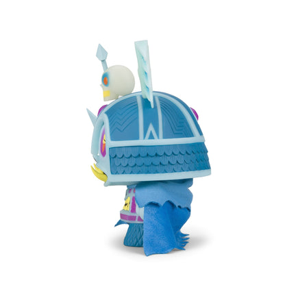 Harbinger 8" Dunny Art Figure by Martin Ontiveros - GID Blue Edition