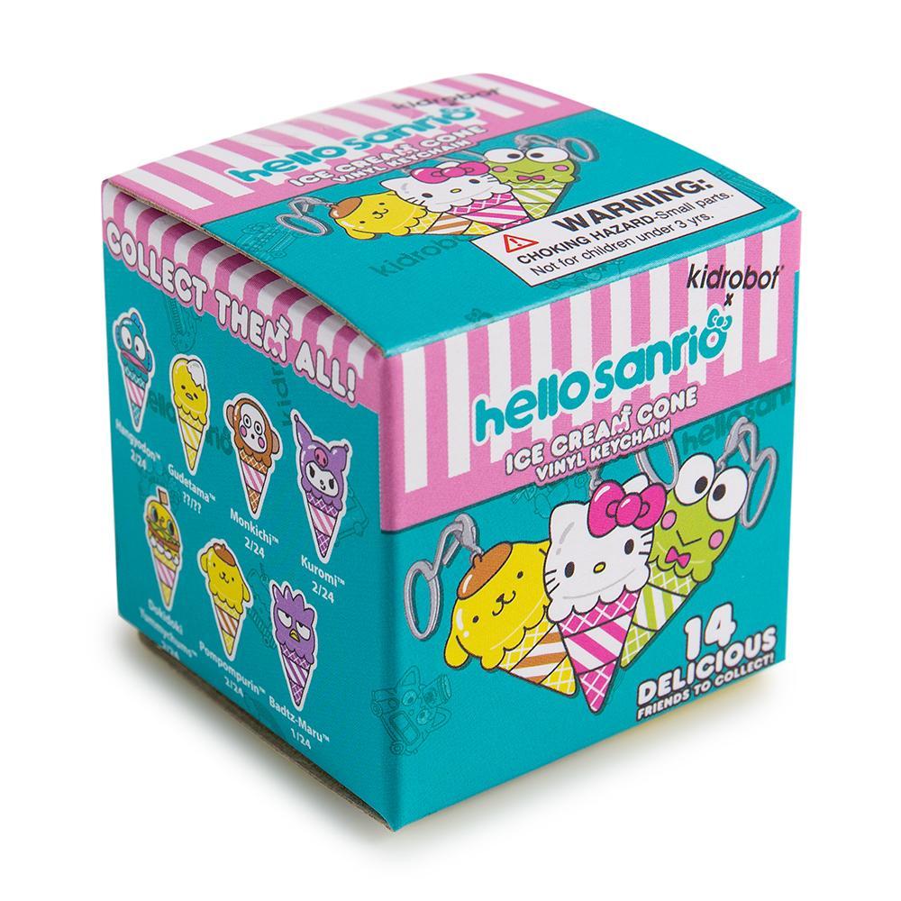 Hello Sanrio Ice Cream Cone Keychains by Kidrobot