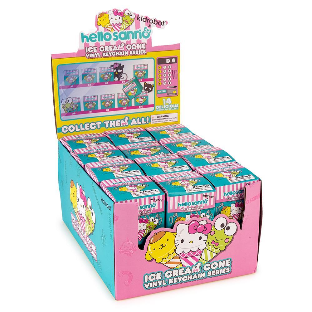 Hello Sanrio Ice Cream Cone Keychains by Kidrobot