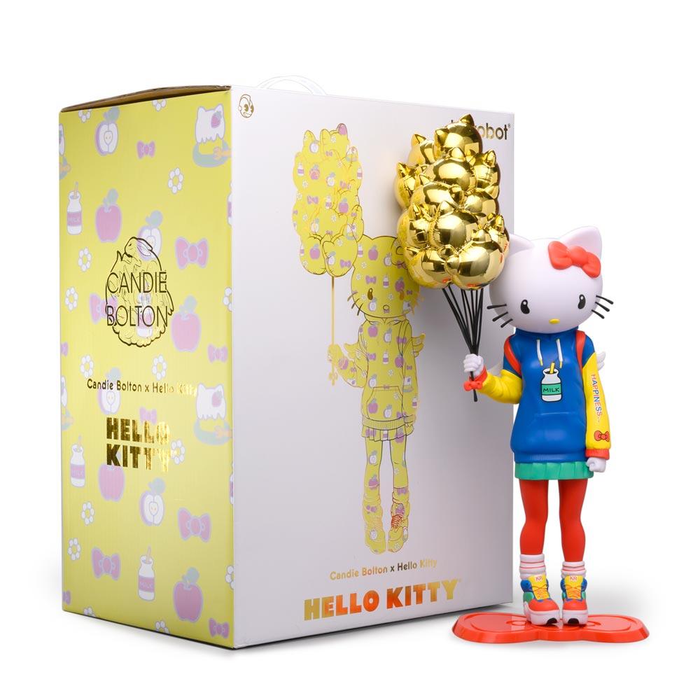 Kidrobot x Sanrio Hello Kitty 20" Art Figure by Candie Bolton - Nostalgic Edition