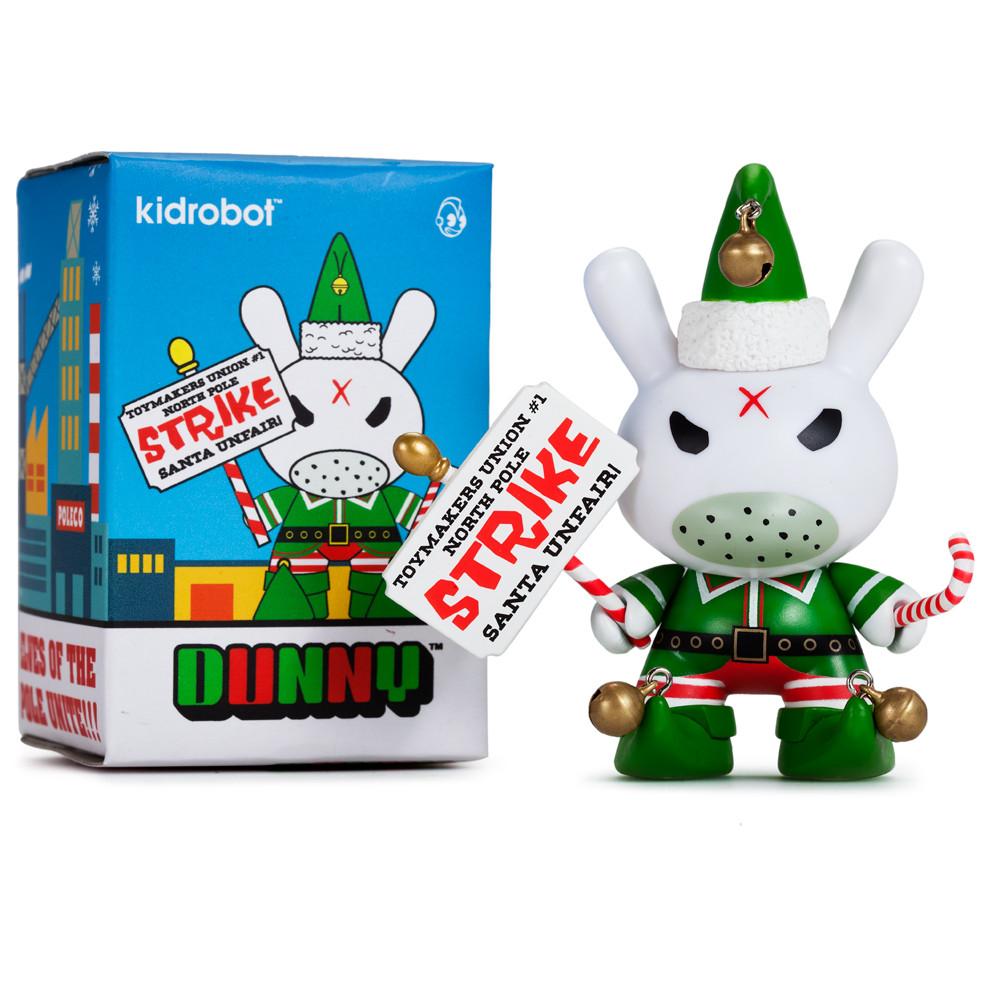 Holiday Grumpy Elf 3" Dunny