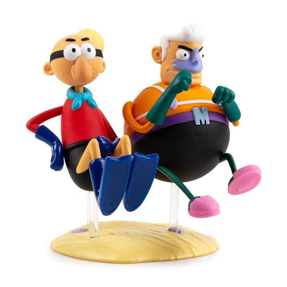 SpongeBob SquarePants Mermaid Man and Barnacle Boy Art Figure by Kidrobot