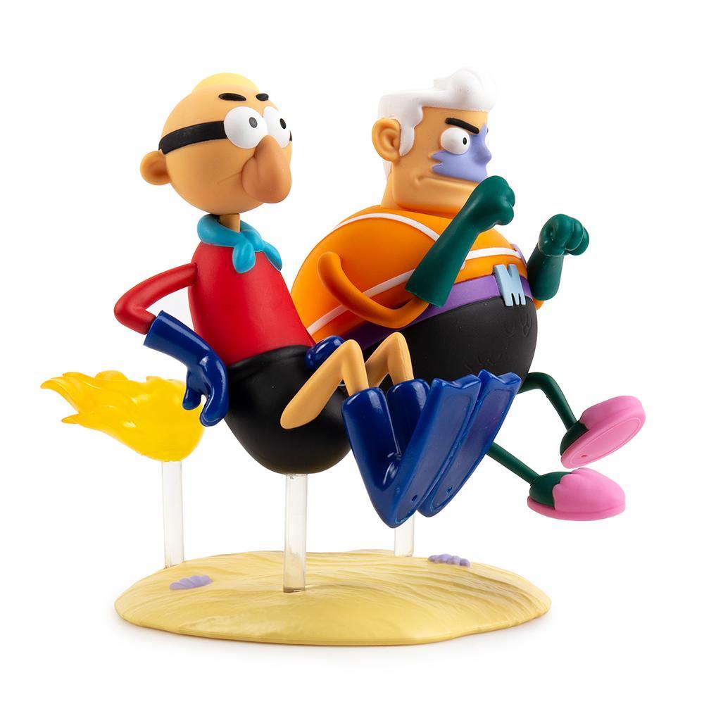 SpongeBob SquarePants Mermaid Man and Barnacle Boy Art Figure by Kidrobot