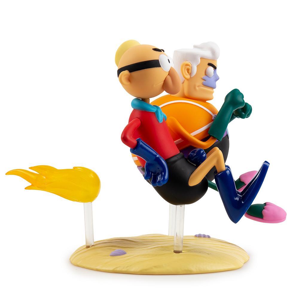 SpongeBob SquarePants Mermaid Man and Barnacle Boy Art Figure by Kidrobot