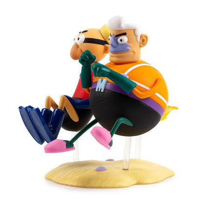 SpongeBob SquarePants Mermaid Man and Barnacle Boy Art Figure by Kidrobot