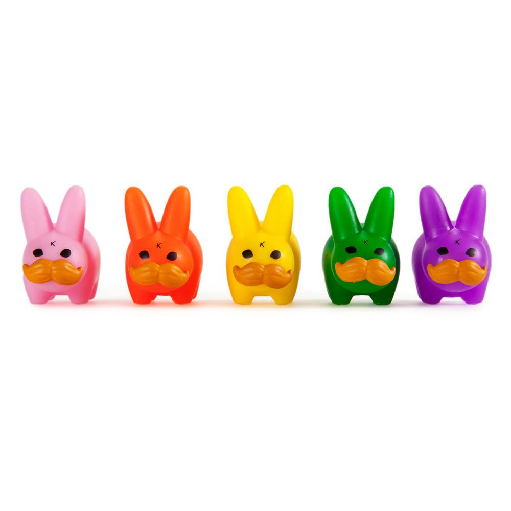 PRIDE 'Stache Labbit Art Toy 5-Pack