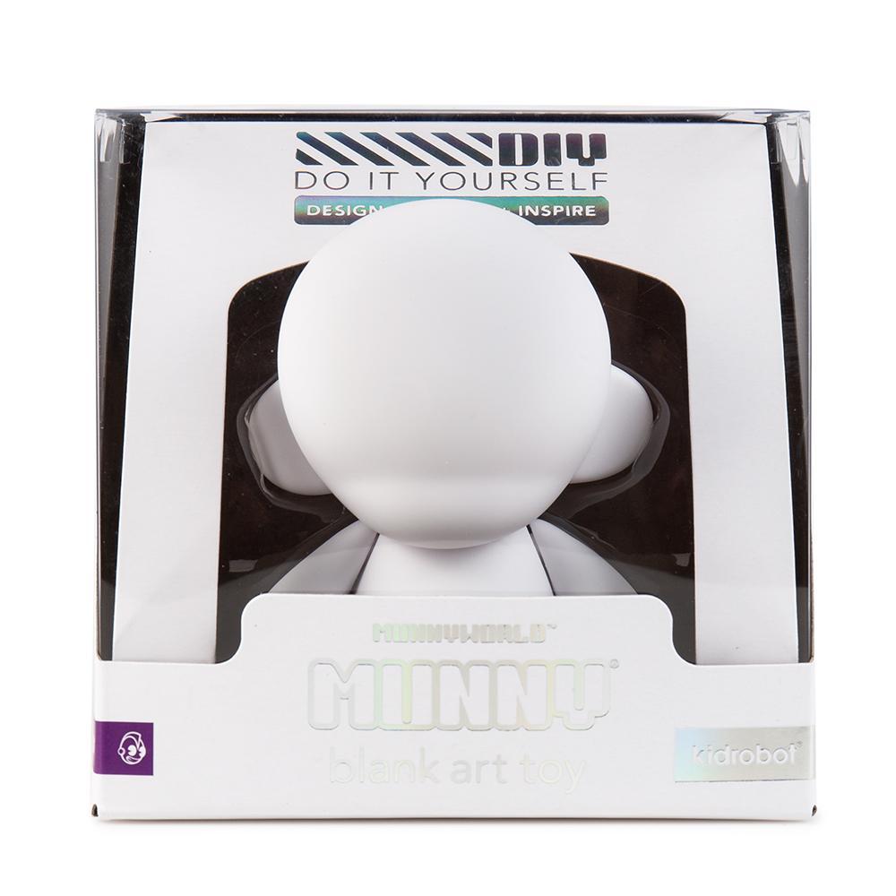 MUNNYWORLD 4" MUNNY Blank Art Toy by Kidrobot