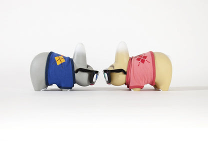 Pipken Preppy Labbit Art Figure - Red Edition